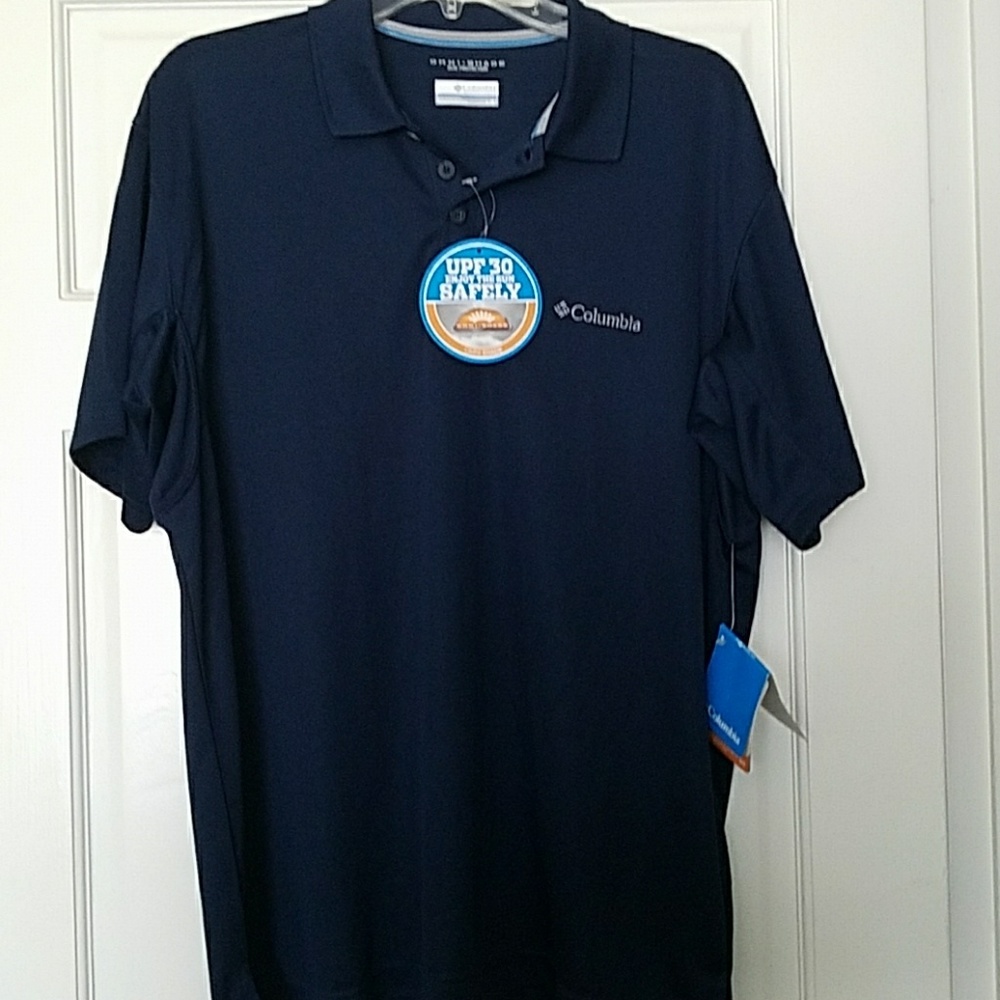 COLUMBIA Omni shade Omni wick golf shirt